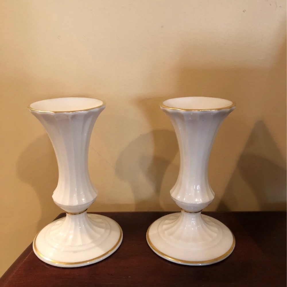 Pr Lenox Candlesticks